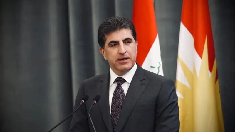 رئيس اقليم كردستان يشارك برفقة وفد كبير في مراسم عزاء رئيسي