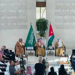 وزير الصناعة والثروة المعدنية السعودي يلتقي رجال أعمال وصناعيين أردنيين