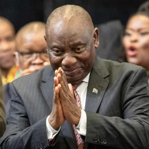 انتخاب رامابوزا رئيساً لجنوب أفريقيا لولاية جديدة