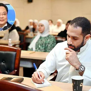السفير الصيني: الشعب الكويتي لديه رغبة شديدة.. لتعلم اللغة الصينية