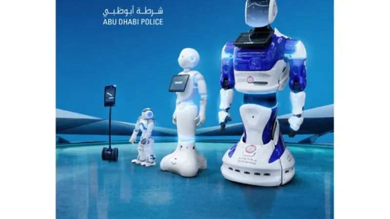 شرطة أبوظبي.. روبوتات ذكية للتثقيف المروري وتحديد المخالفات