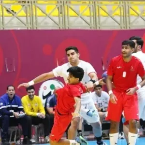 خسارة منتخب شباب اليد أمام إيران في البطولة الآسيوية