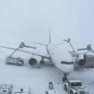 إلغاء 40 رحلة طيران في كوريا الجنوبية بسبب الأحوال الجوية