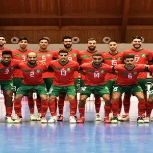 المنتخب المغربي للفوتسال يواجه وديا المنتخب الأفغاني في 9 شتنبر