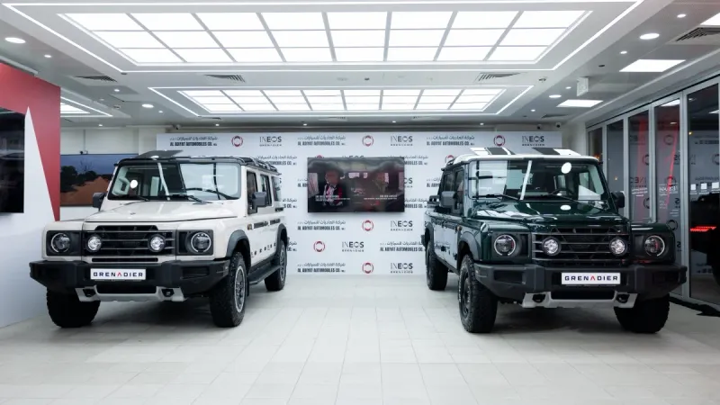 «العاديات للسيارات» وكيل معتمد لسيارات INEOS Automotive في قطر