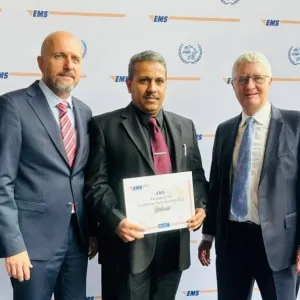 مملكة البحرين تفوز بجائزة خدمة العملاء الدولية من الاتحاد البريدي العالمي