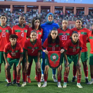 المنتخب الوطني النسوي لأقل من 17 سنة يتفوق في الشوط الأول على نظيره الجزائري