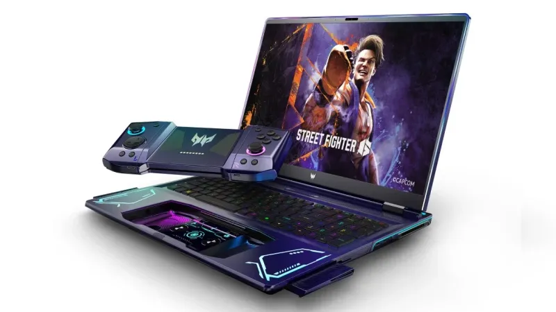 Acer تكشف عن لاب توب Project DualPlay، مفهوم جديد مبتكر لحاسوب الألعاب