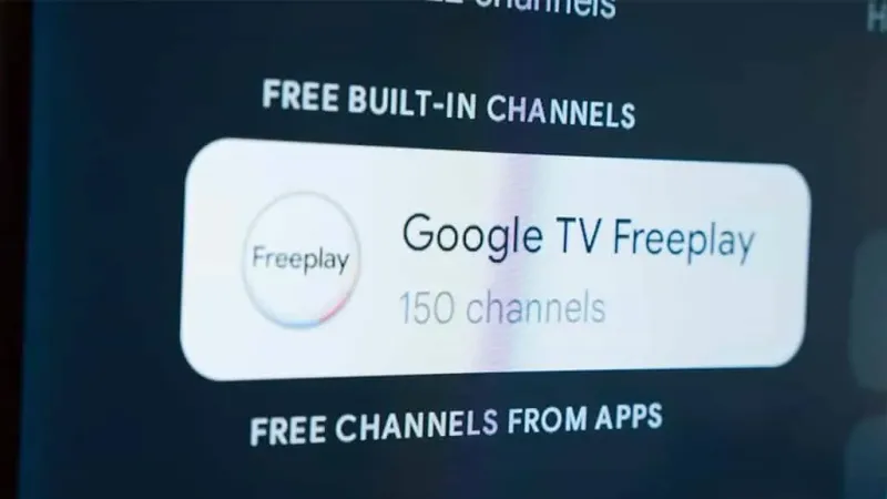 ‏Google TV يقوم بتوسيع عروض القنوات المجانية من خلال FreePlay