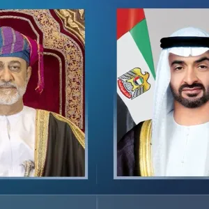 رئيس الدولة وسلطان عمان يشهدان إعلان مذكرات تفاهم واتفاقيات بين البلدين