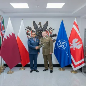 رئيس الأركان يلتقي رئيس مكتب الأمن القومي ورئيس الأركان العامة للجيش البولنديين