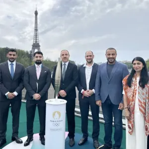 سفير مملكة البحرين لدى الجمهورية الفرنسية يشارك في افتتاح أولمبياد باريس 2024
