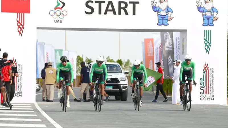 دورة الألعاب الخليجية الأولى للشباب : دراجو الأخضر يدشنون مشاركتهم بذهبية وفضية
