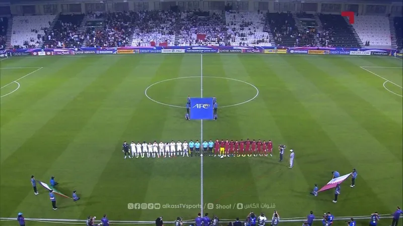 #فيديو.. النشيد الوطني القطري قبل إنطلاق مباراة منتخبنا الوطني مع الأردن في كأس آسيا تحت 23 عاماً  #قطر_الأردن || #هَيّا_آسيا