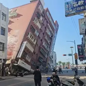 قتلى وجرحى بزلزال هو الأعنف في تايوان منذ 25 عاما (فيديو)