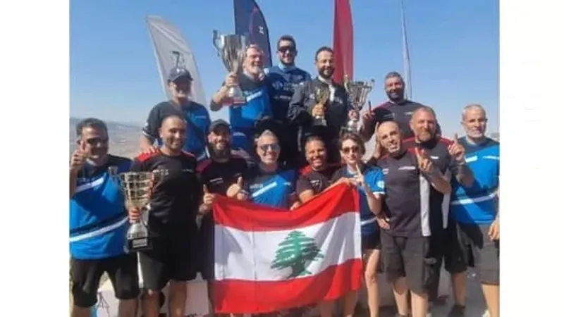 اللبنانيان فغالي وفقيه على منصة تتويج سباق الحسين لتسلق مرتفع الرمان