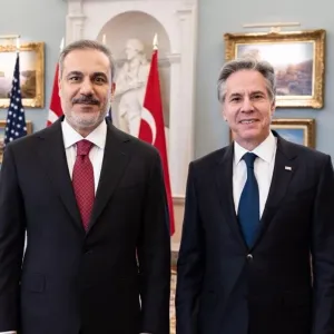 فيدان يلتقي بلينكن في واشنطن بالتزامن مع لقاء أردوغان وزيلينسكي