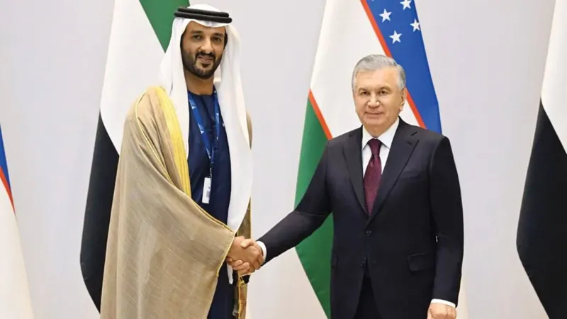 الإمارات تبحث تعزيز التعاون الاقتصادي مع أوزبكستان