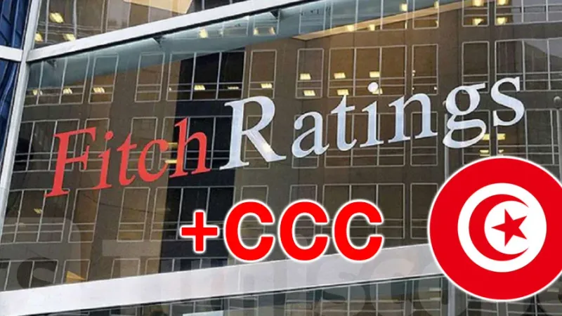 عاجل :‘فيتش رايتنغ’ ترفع التصنيف الائتماني لتونس إلى +CCC