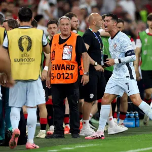 رونالدو "ينفجر غضبا" لهذا السبب خلال مباراة البرتغال ضد جورجيا