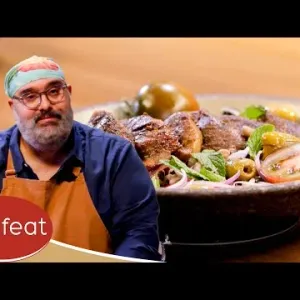 لسان مع سلطة | Chef Mohamad