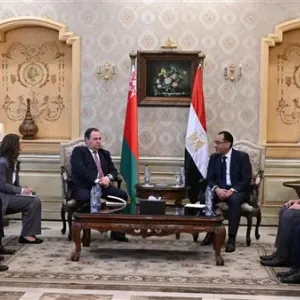بدء جلسة المباحثات المصرية البيلاروسية برئاسة رئيسي وزراء البلدين