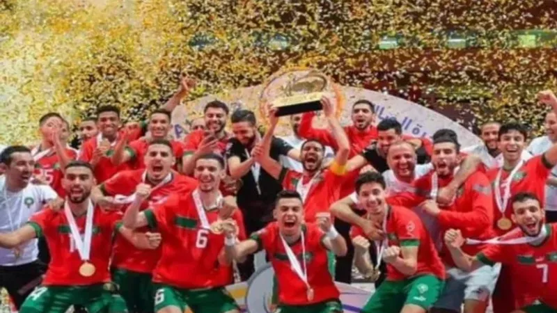 المنتخب المغربي ل”الفوتسال” تخصيص مكافاة ضخمة للفوز بالمونديال