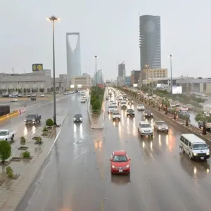 "الأرصاد" ينبه من هطول أمطار غزيرة على منطقة الرياض