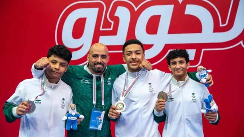 دورة الألعاب الخليجية الأولى للشباب : الرصيد السعودي يرتفع إلى 96 ميدالية.. والسباحة تنال حصة الأسد