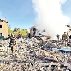 هجوم بري روسي على منطقة خاركيف الأوكرانية