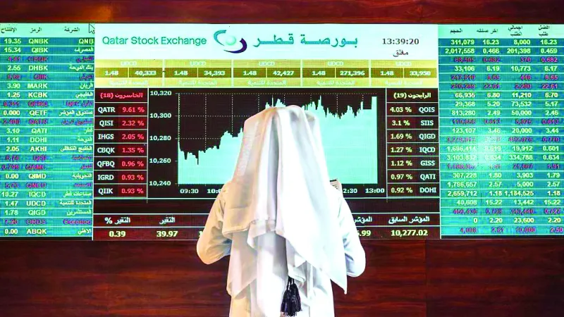  ارتفاع مؤشر بورصة قطر بنسبة 0.31 بالمئة