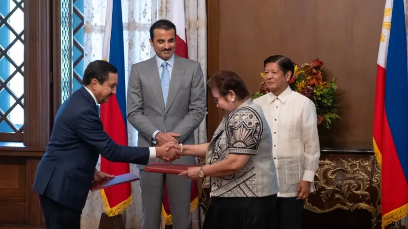 سمو الأمير والرئيس الفلبيني يشهدان تبادل اتفاقيات ومذكرات تفاهم