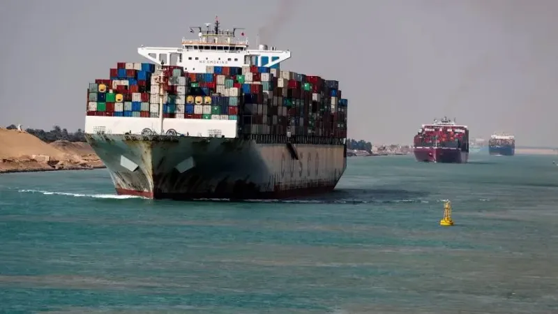 صندوق النقد: تراجع حركة العبور بقناة السويس 62% بسبب اضطرابات البحر الأحمر
