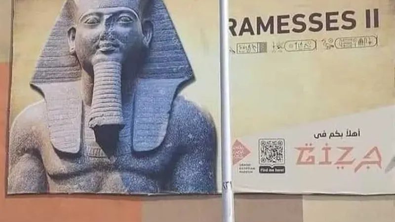 ملوك مصر يخطفون أنظار المصريين على «الدائري».. ما القصة؟ (صور)