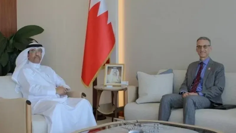 وزير المواصلات والاتصالات يستقبل سفير الولايات المتحدة لدى البحرين