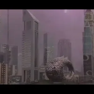 مشاهد مرعبة من عاصفة دبي الممطرة.. النهار تحول ليل
