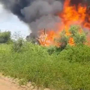 بالفيديو .. “الدفاع المدني ” يتعامل مع حادث حريق مزرعة بالسيب
