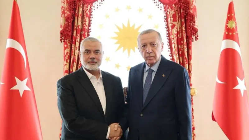إردوغان يلتقي هنيّة ويدعو إلى "الوحدة"... هل مِن دور لأنقرة في الوساطة بين إسرائيل و"حماس"؟
