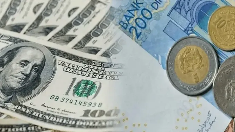 الدرهم المغربي ينخفض أمام الدولار