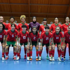 المنتخب المغربي النسوي داخل القاعة يفوز مجددا على نظيره لغرينلاند