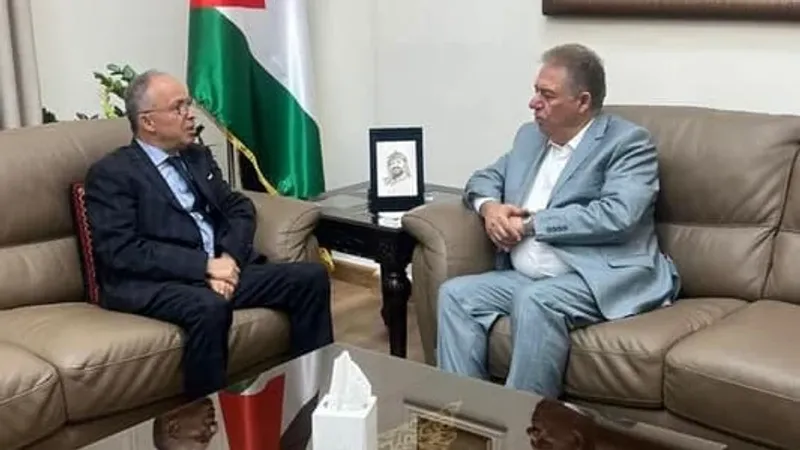 دبور عرض وسفير الجزائر لتطورات العدوان الإسرائيلي