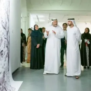 افتتاح المعرض الـ 39 لجمعية الإمارات للفنون التشكيلية