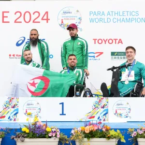 الجزائر تختتم البطولة العالمية لألعاب القوى لذوي الهمم في المركز التاسع