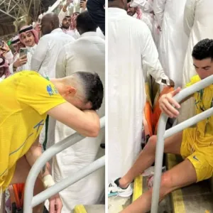 شاهد: لقطات جديدة ل "تأثر وبكاء" كريستيانو بعد خسارة بطولة كأس الملك أمام الهلال