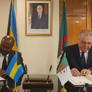 توقيع بيان مشترك بين الجزائر وجزر باهاماس