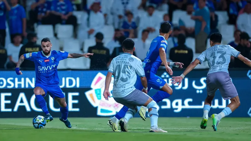 مباشر.. مباراة الهلال ضد الطائي (3-1) في الدوري السعودي