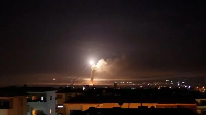 ضربات إسرائيلية تستهدف موقعاً عسكرياً جنوب سوريا