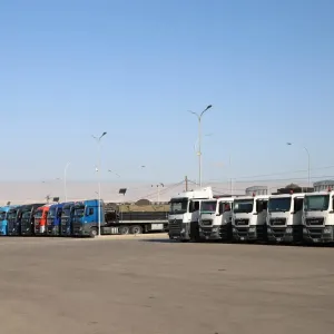 "تضم ١٠٥ شاحنات".. الأردن يعلن تسيير أكبر قافلة مساعدات برية إلى غزة