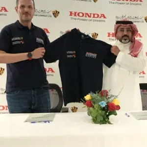 انطلاق فريق هوندا السعودية لسباقات 2024 والإعلان عن الراعي الرسمي
