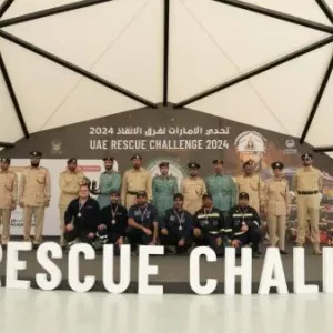 شرطة دبي تحصد المركز الأول في تحدي فرق الإنقاذ